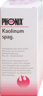 PHÖNIX KAOLINUM spag.Tropfen 100 ml Mischung
