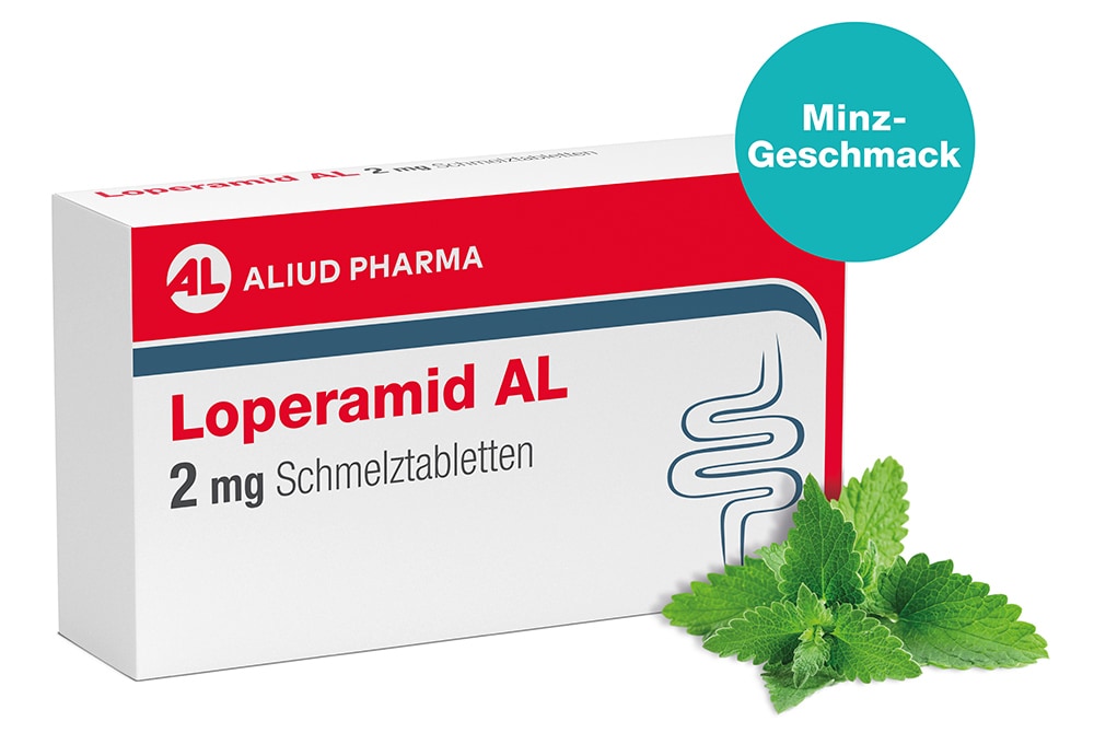 Loperamid AL 2 mg 12 St Schmelztabletten