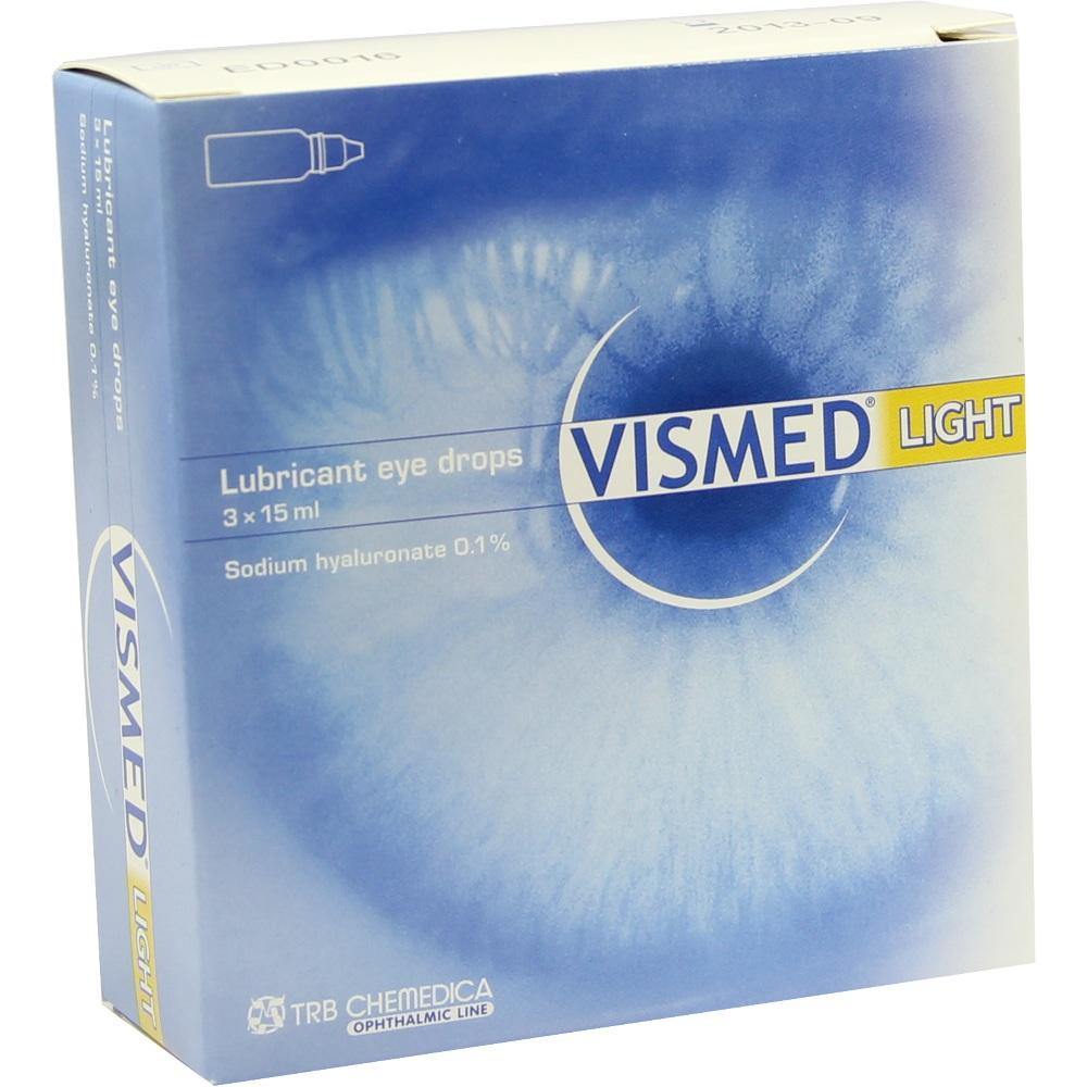 VISMED light Augentropfen 3X15 ml Augentropfen