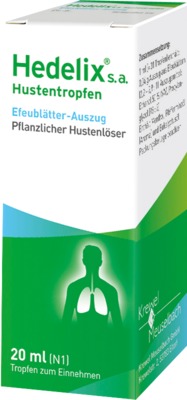 Hedelix s.a. Hustentropfen 20 ml Tropfen zum Einnehmen