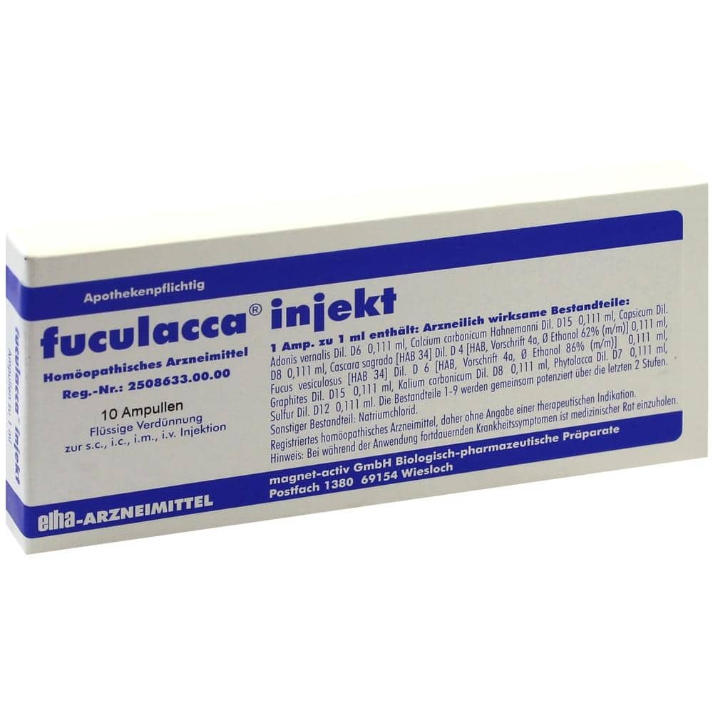 FUCULACCA Ampullen 10 St Ampullen