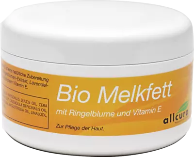 MELKFETT Bio mit Ringelblumen und Vitamin E Creme 150 ml Creme