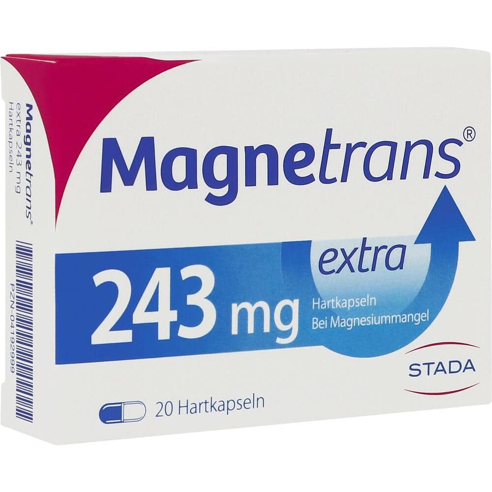 Magnetrans extra 243 mg Hartkapseln 20 St Hartkapseln