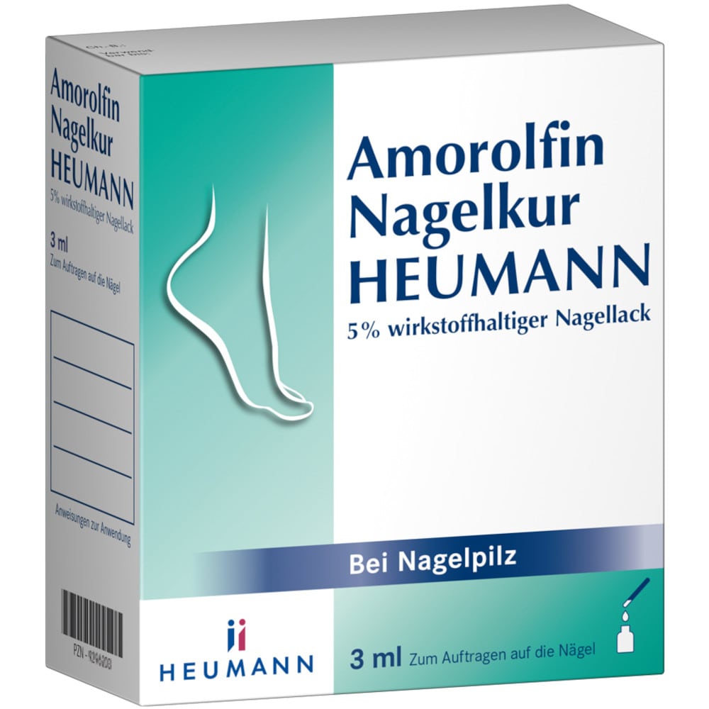 Amorolfin Nagelkur HEUMANN  3 ml Wirkstoffhaltiger Nagellack