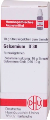 GELSEMIUM D 30 Globuli 10 g Globuli