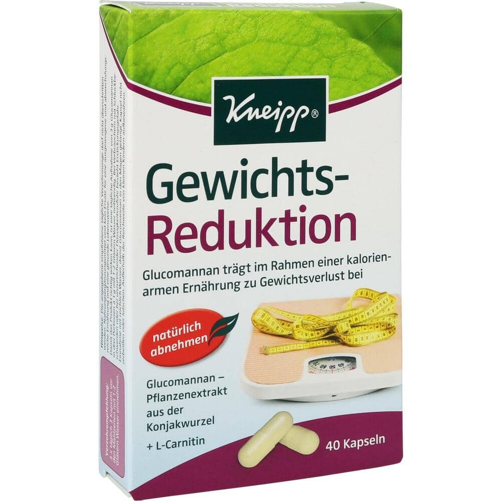 Kneipp Gewichts-Reduktion 40 St Kapseln