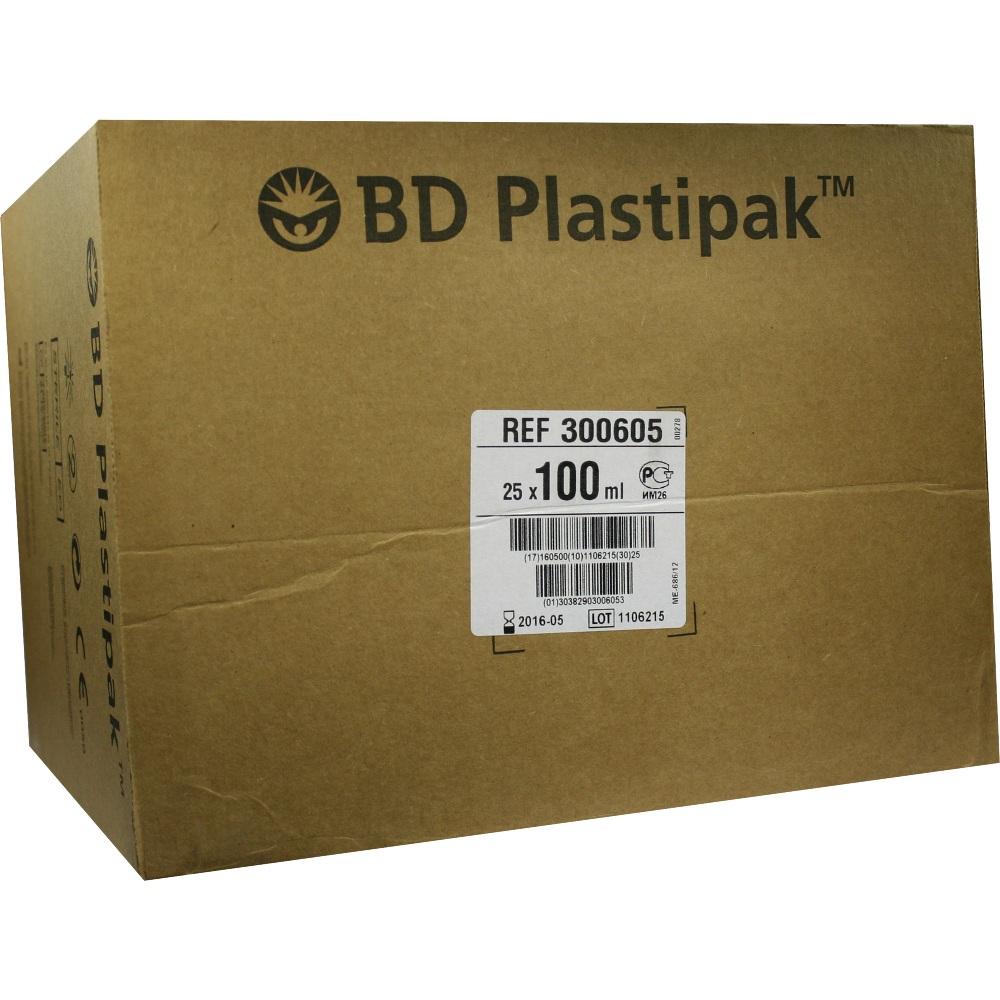 BD PLASTIPAK Wund-u.Blasenspr.Kath.Ans.100 ml 25 St Spritzen