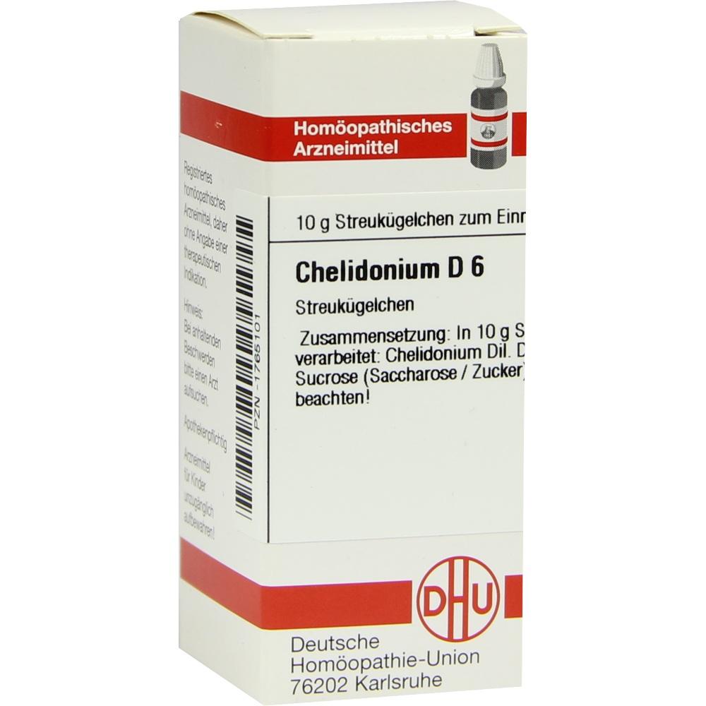 CHELIDONIUM D 6 Globuli 10 g Globuli