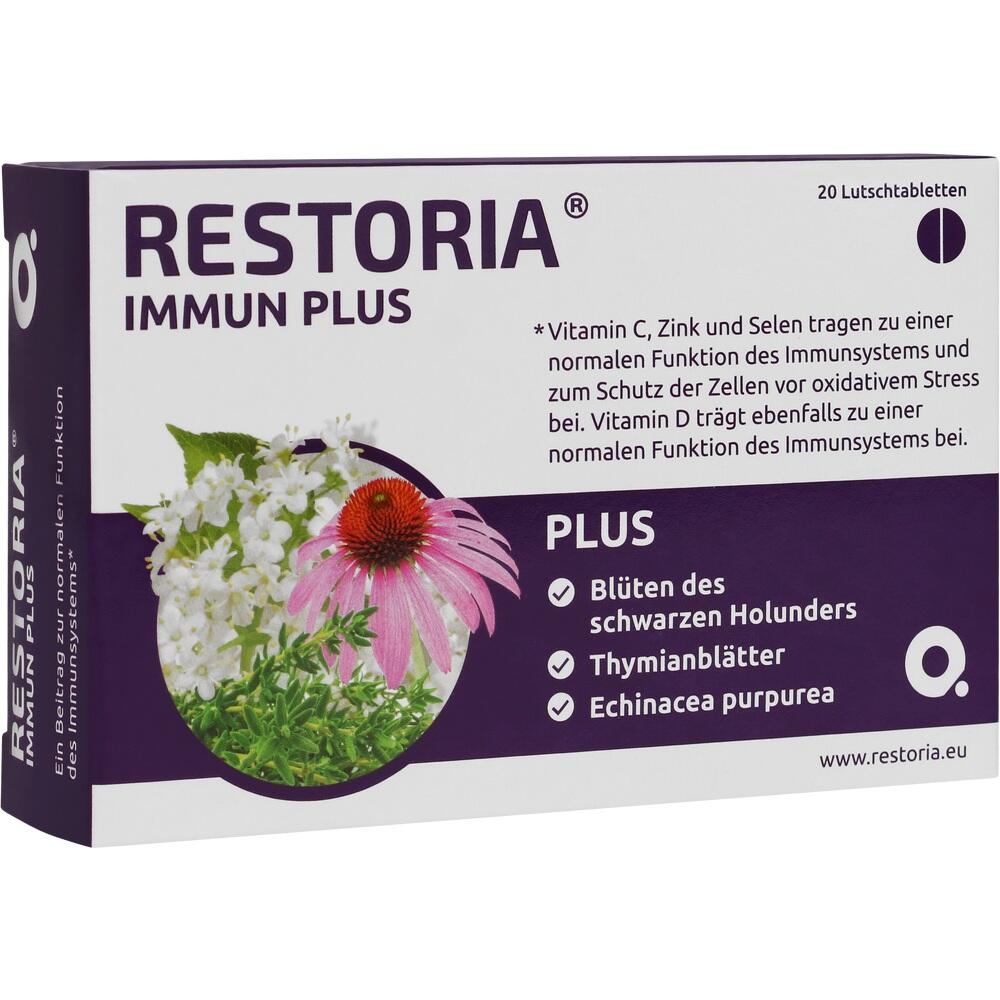 RESTORIA IMMUN PLUS 20 St Lutschtabletten