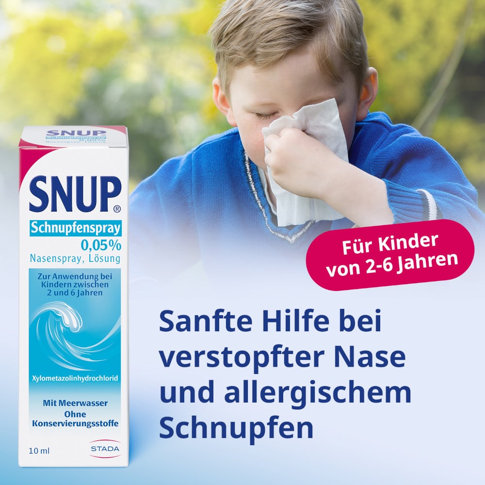 SNUP Schnupfenspray Kinder 10 ml Nasenspray