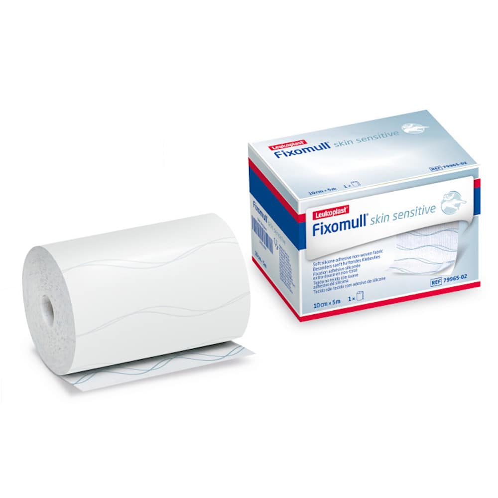 Fixomull skin sensitive 10 cm x 5 m 1 St Pflaster