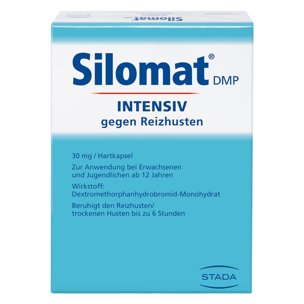 Silomat DMP INTENSIV gegen Reizhusten 12 St Hartkapseln