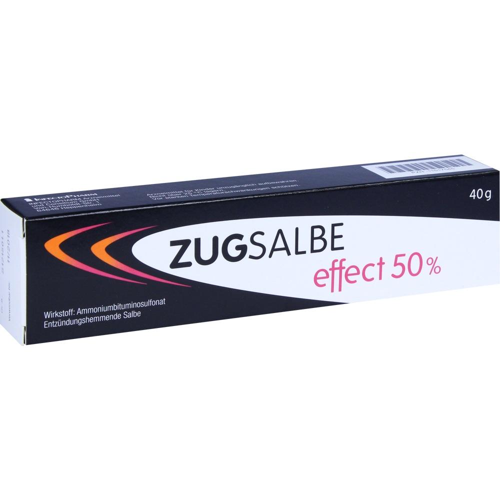 ZUGSALBE effect 50% Salbe 40 g Salbe