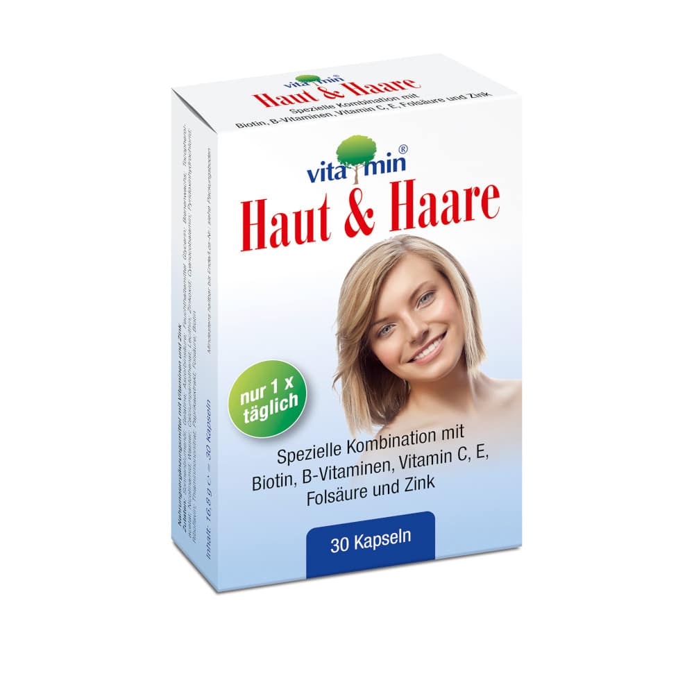 vitamin Haut &amp; Haare 30 St Kapseln