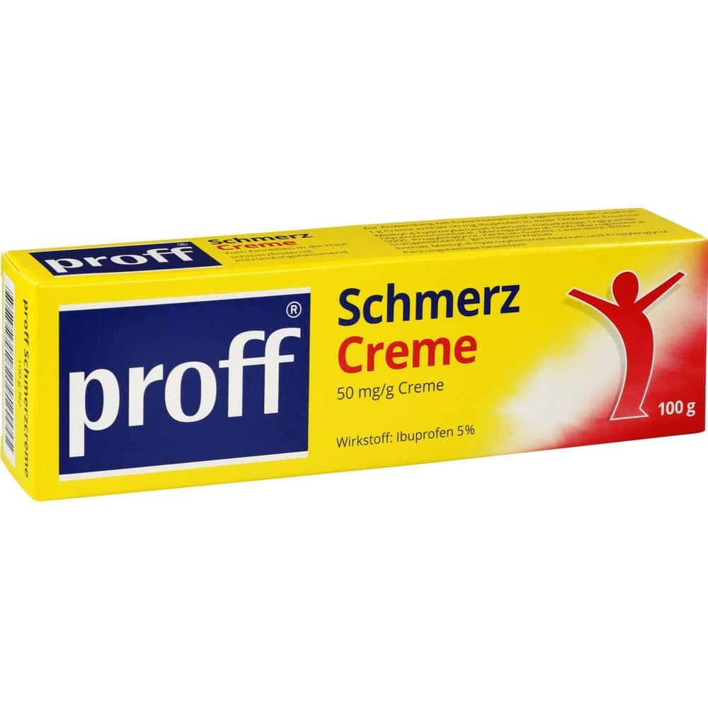 Proff Schmerzcreme 50mg/g 100 g Creme