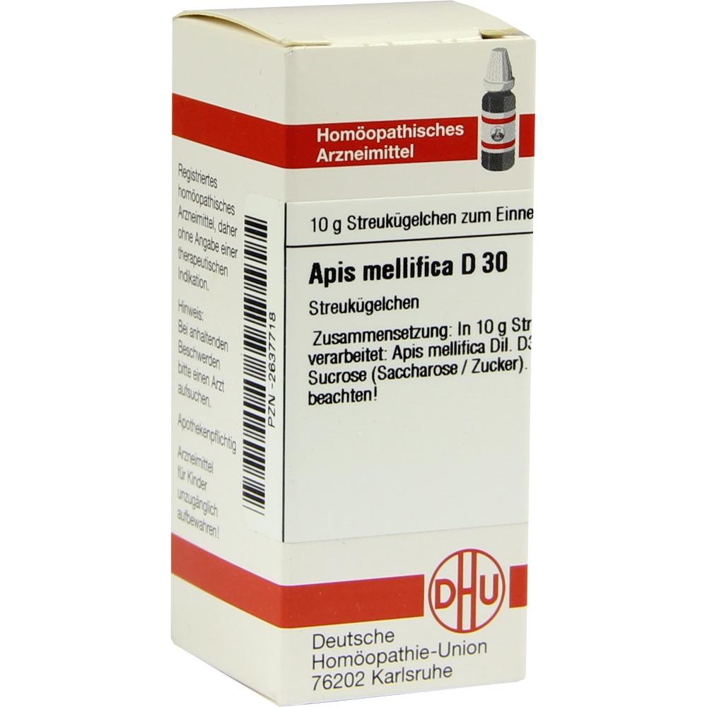 APIS MELLIFICA D 30 Globuli 10 g Globuli