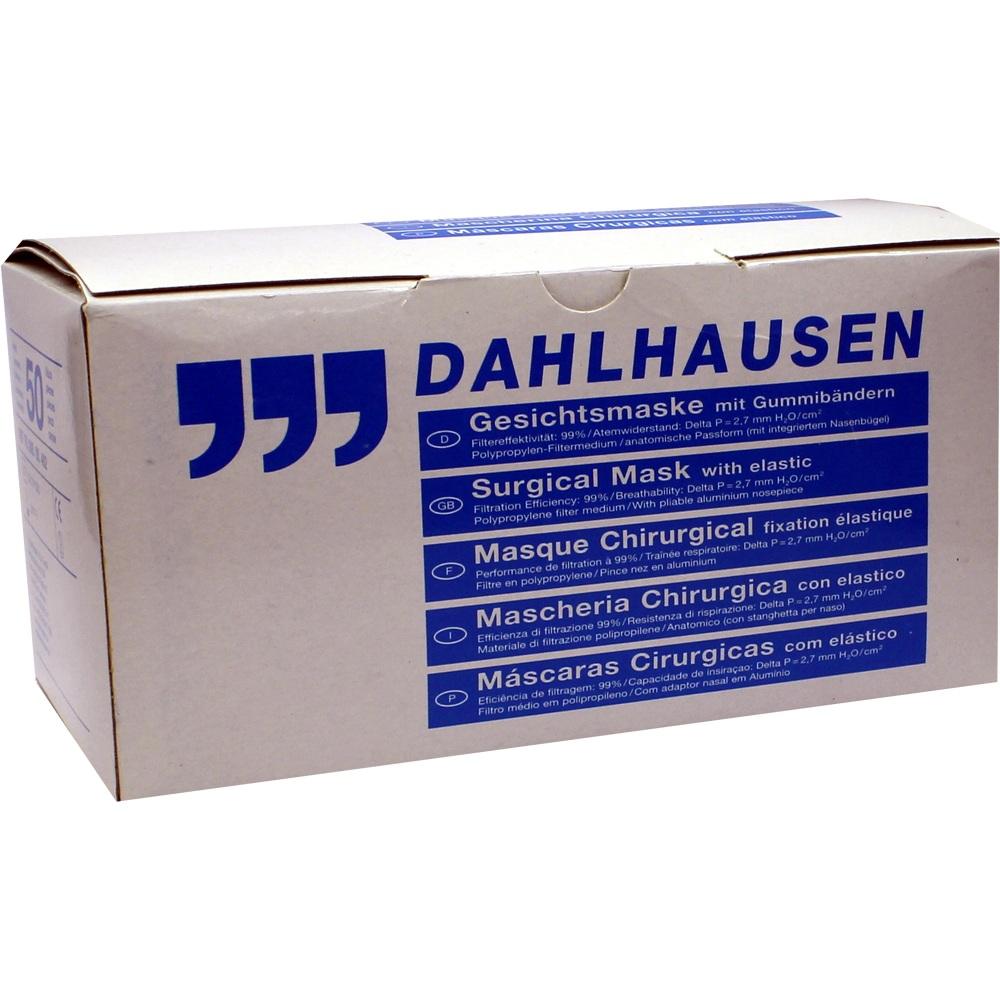 GESICHTSMASKE grün m.Fixband 50 St