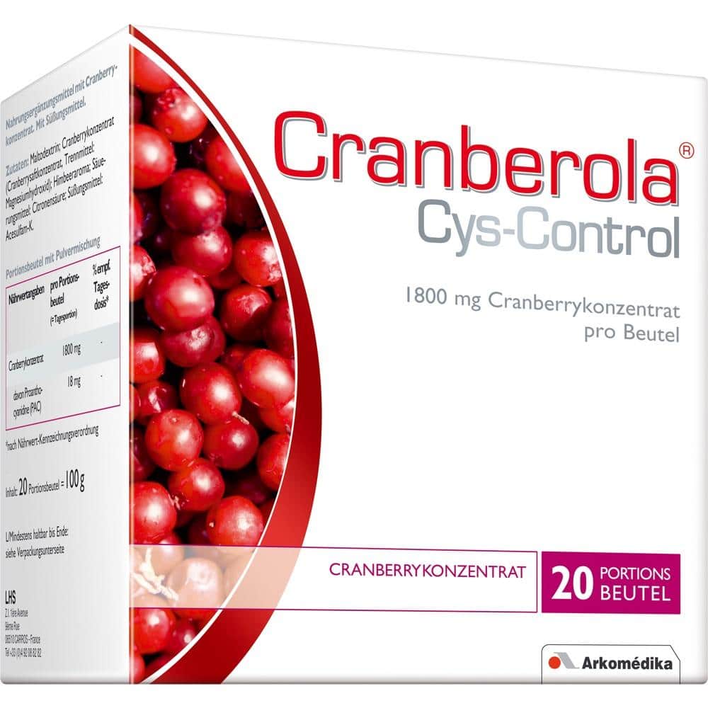 CRANBEROLA Cys Control Pulver 20X5 g Pulver