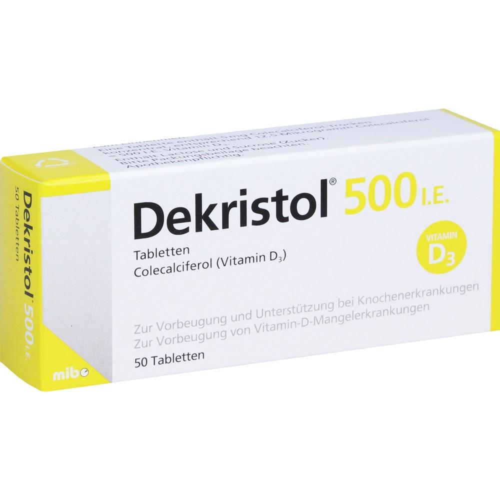 Dekristol 500 I.E.  50 St Tabletten