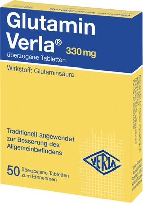 GLUTAMIN Verla überzogene Tabletten 50 St Überzogene Tabletten