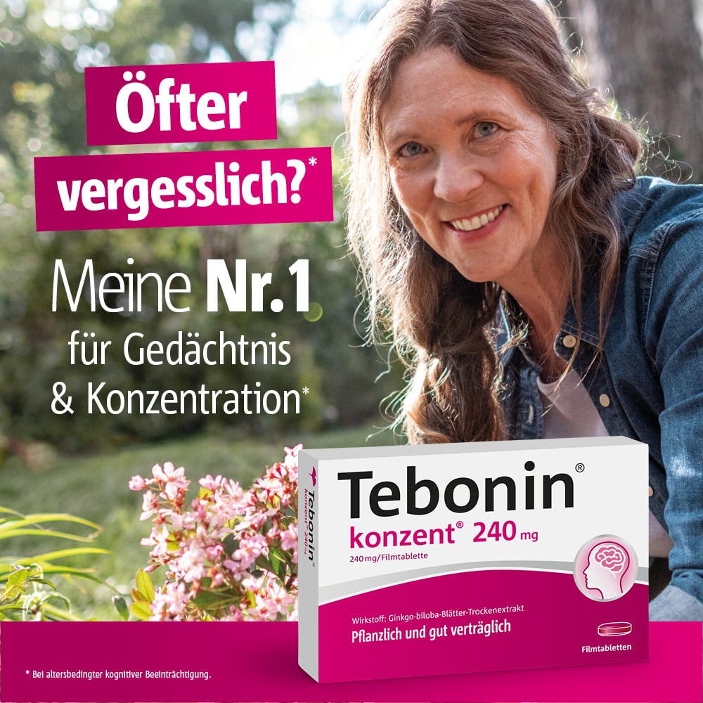 Tebonin konzent 240 mg 120 St Filmtabletten