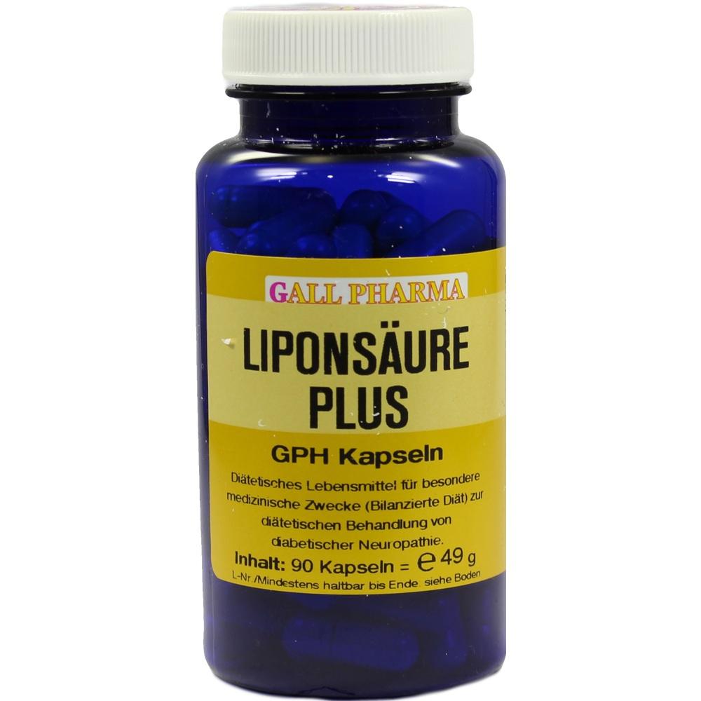 LIPONSÄURE PLUS GPH Kapseln 90 St Kapseln