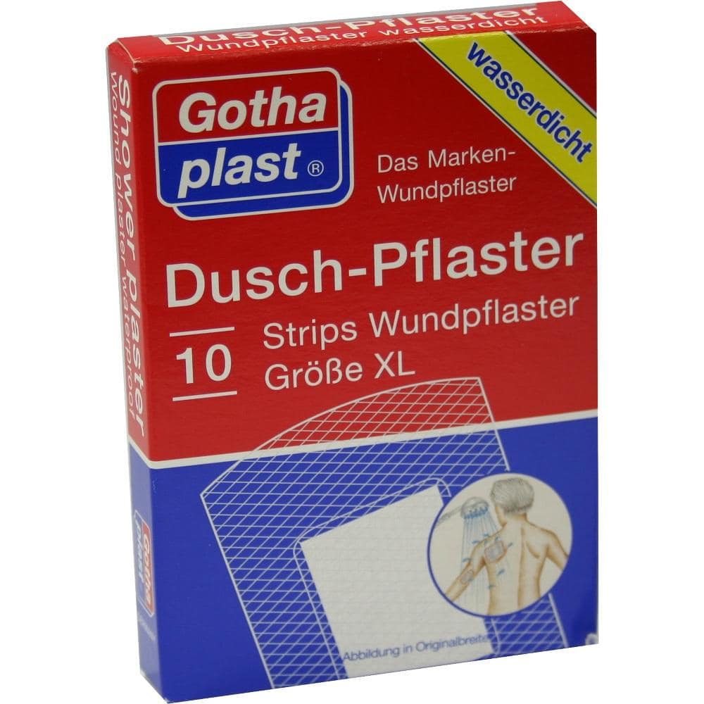 GOTHAPLAST Duschpflaster XL 48x70 mm 10 St Pflaster