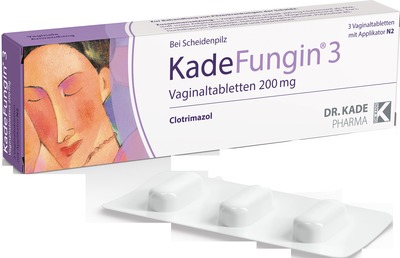 KadeFungin 3 bei Scheidenpilz Vaginaltabletten 3 St Vaginaltabletten