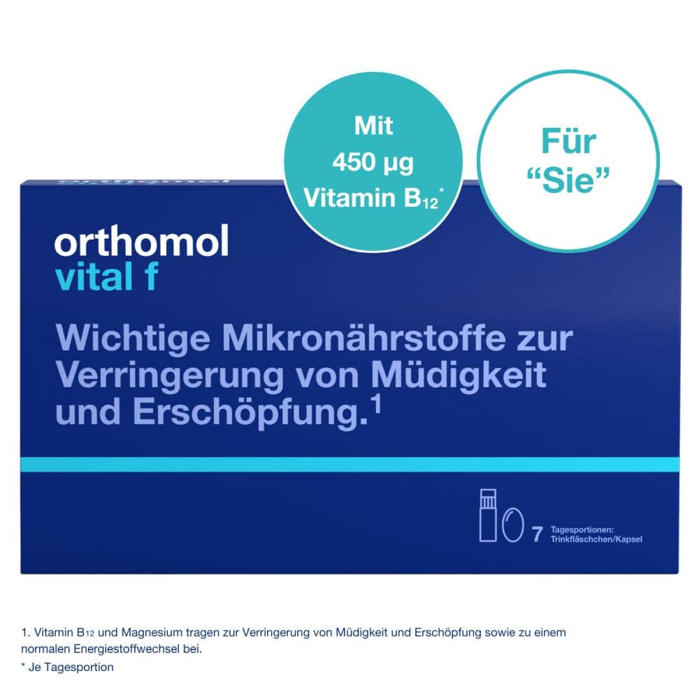 orthomol vital f 7 St Trinkampullen