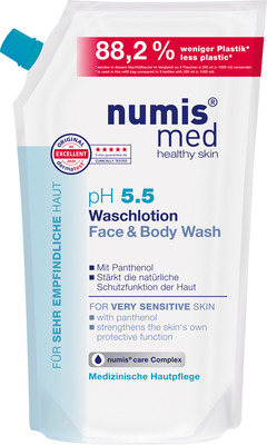 numis med Waschlotion Face & Body Wash pH 5.5 1000 ml Lotion