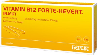 VITAMIN B12 FORTE HEVERT INJEKT  20X2 ml Injektionslösung