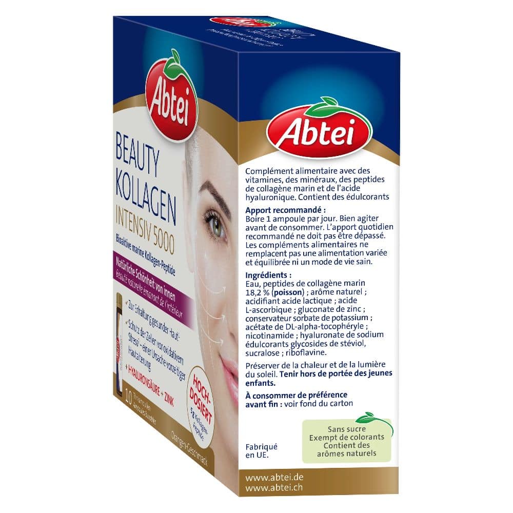 Abtei Beauty Kollagen Intensiv 5000 10X25 ml Trinkampullen