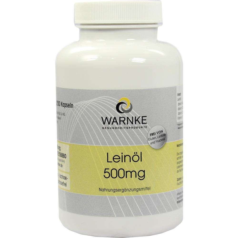 LEINÖL 500 mg Kapseln 250 St Kapseln