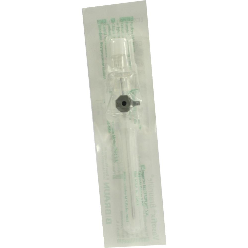 VASOFIX Braunüle 16 G 50 mm grau 1 St Kanüle