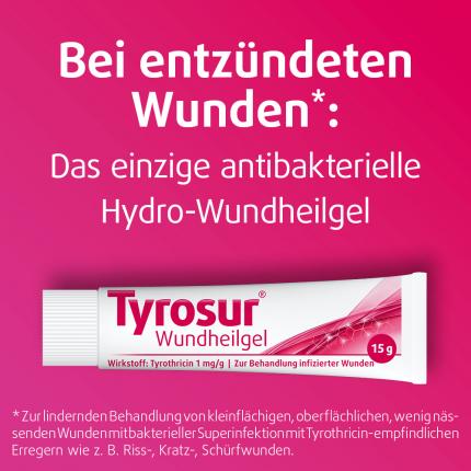 Tyrosur Wundheilgel 25 g Gel