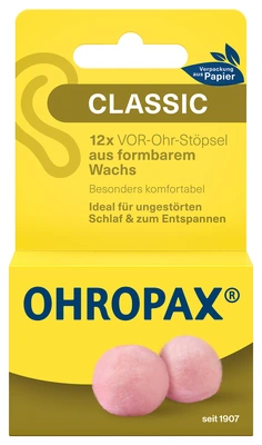OHROPAX CLASSIC VOR-Ohr-Stöpsel 12 St