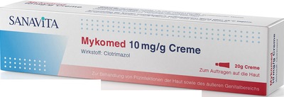 SANAVITA Mykomed 10mg/g creme 20 g Creme