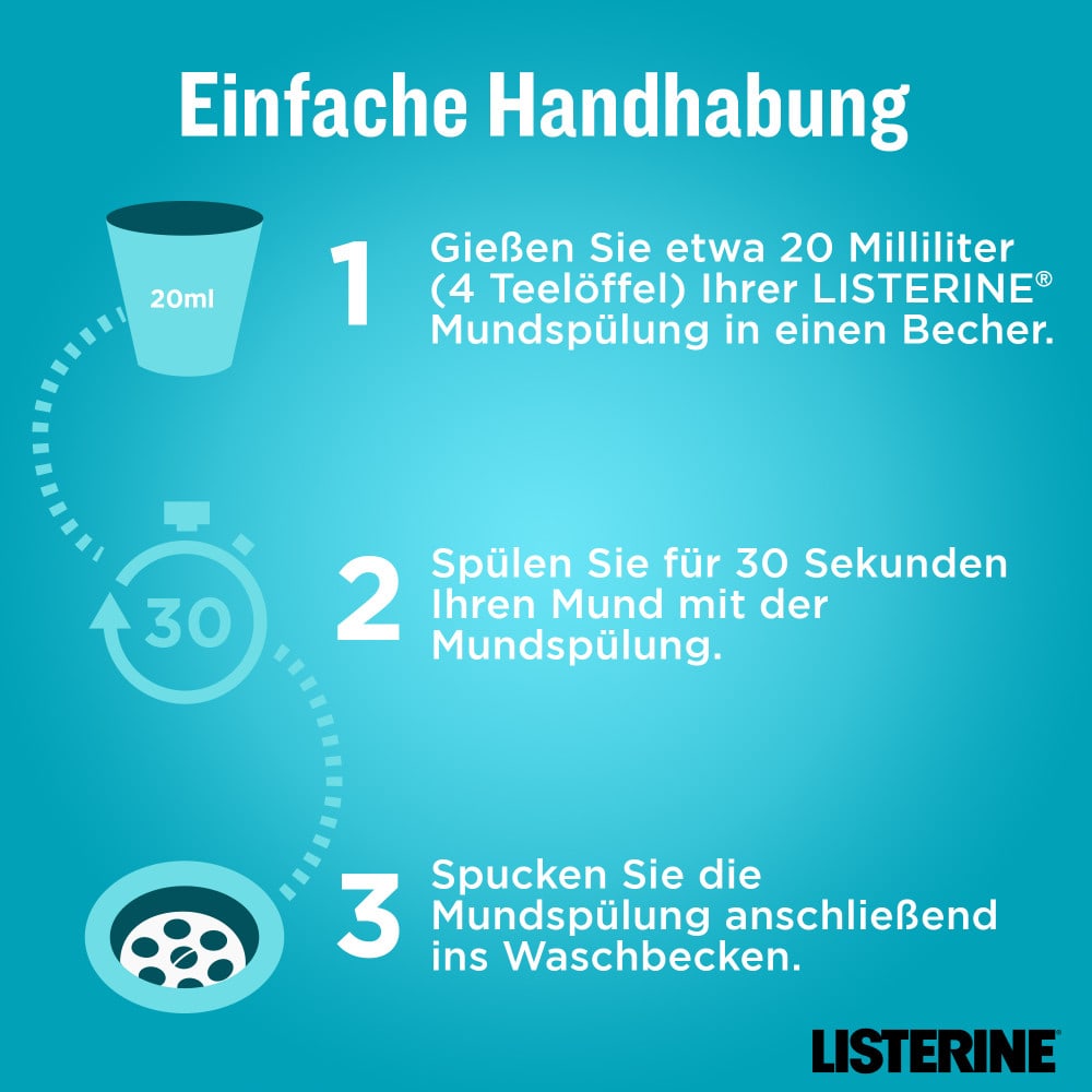 LISTERINE Cool Mint  500 ml Lösung