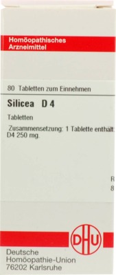 SILICEA D 4 Tabletten 80 St Tabletten