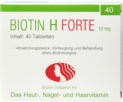 BIOTIN H forte 40 St Tabletten