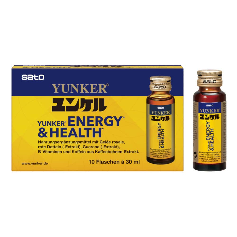 YUNKER ENERGY &amp; HEALTH 10X30 ml Tonikum