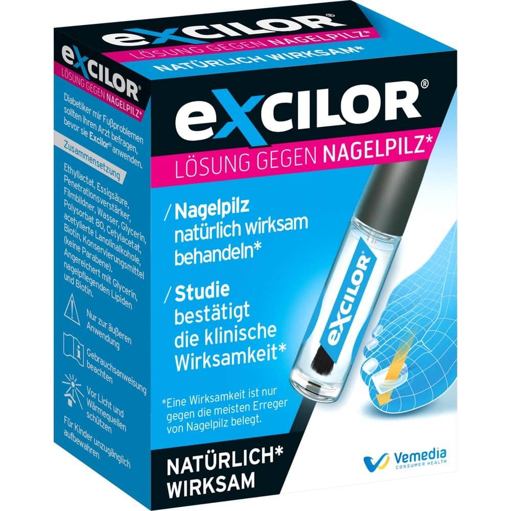 EXCILOR Lösung gegen Nagelpilz 1X3.3 ml Lösung
