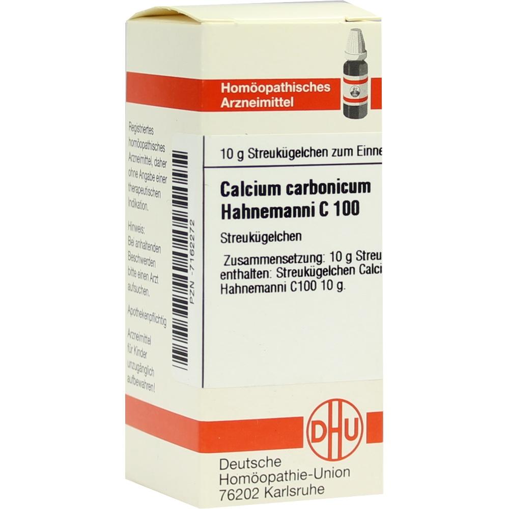 CALCIUM CARBONICUM Hahnemanni C 100 Globuli 10 g Globuli