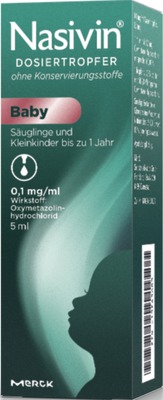 Nasivin DOSIERTROPFEN Baby  5 ml Nasentropfen