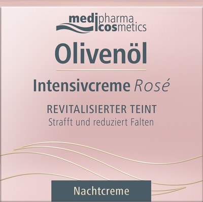 Olivenöl Intensivcreme Rose Nachtcreme 50 ml Nachtcreme