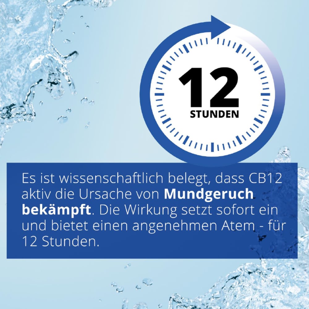 CB12 MUNDSPÜLUNG MINZGESCHMACK, ALKOHOLFREI 1000 ml Spüllösung
