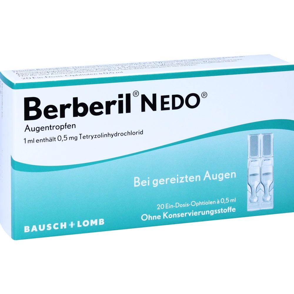 Berberil N Edo Augentropfen 20X0.5 ml Augentropfen
