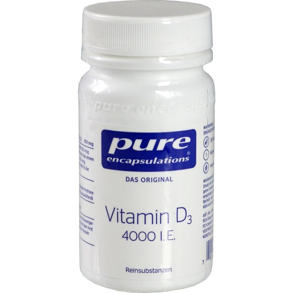 pure encapsulations Vitamin D3 4000 I.E. 30 St Kapseln