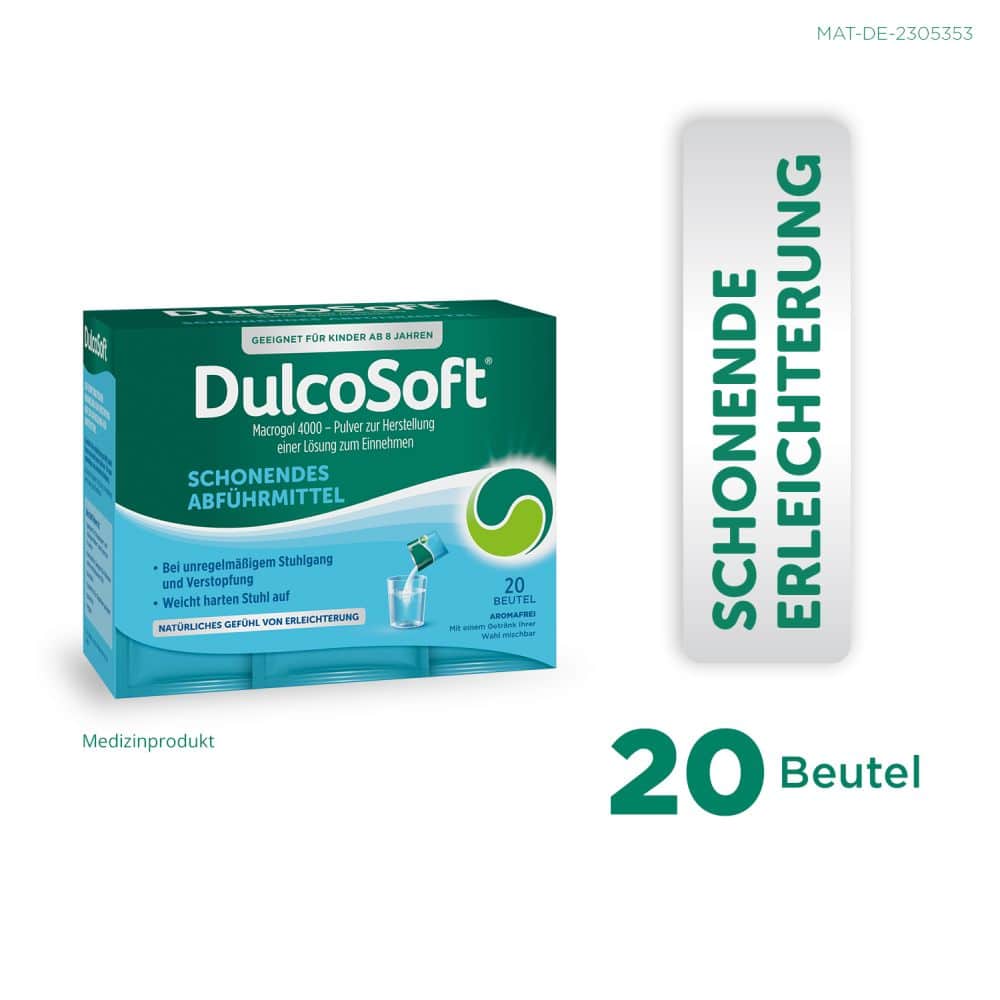 DulcoSoft Pulver - Abführmittel bei Verstopfung  20X10 g Pulver