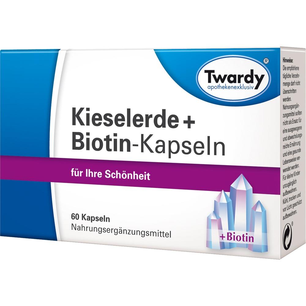 KIESELERDE+BIOTIN Kapseln 60 St Kapseln